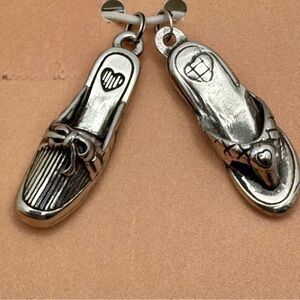 Brighton Limited Collectible Charms Shoe/Flip Flop NEW CARD Lead a Charmed Life